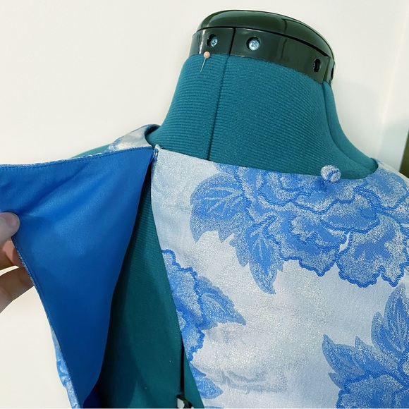 Modcloth Jacquard Floral Dress - Picture 8 of 16